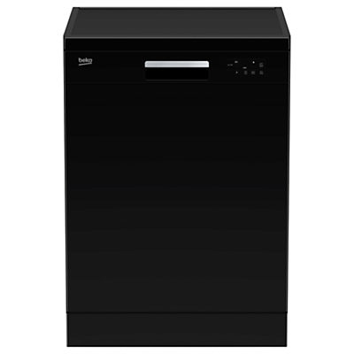 Beko DFN16210B Freestanding Dishwasher, Black Beko DFN16210B Freestanding Dishwasher, Black